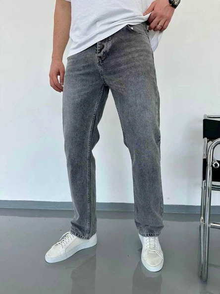 Yıkamalı Füme Baggy Pantolon ürün görseli 1