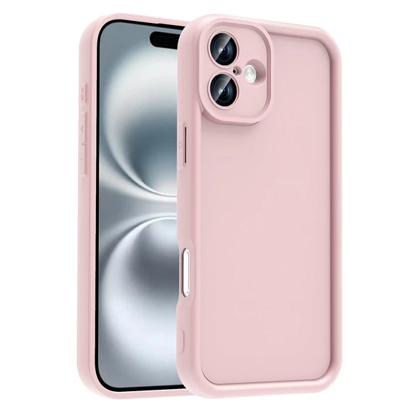 Apple iPhone 16 Plus Kılıf Kamera Korumalı Zore Ananas Kapak ürün görseli 1