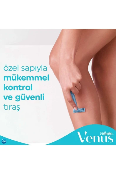 Gillette Venüs Simply Kadın 2 Bıçaklı Basıc Kullan At 8'li - Resim 6