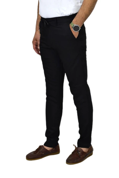 Erkek Jogger Silim Fit Kumaş Pantolon P1023 BGL-ST04504 ürün görseli 1