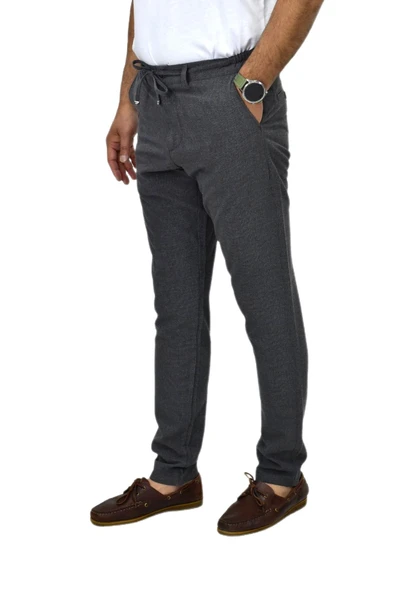 Erkek Jogger Silim Fit Kumaş Pantolon P1005 BGL-ST04503 ürün görseli 1