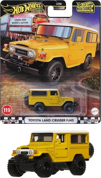 Hot Wheels Boulevard Premium Araçlar GJT68 - JBL25 TOYOTA LAND CRUISER FJ43 ürün görseli 1