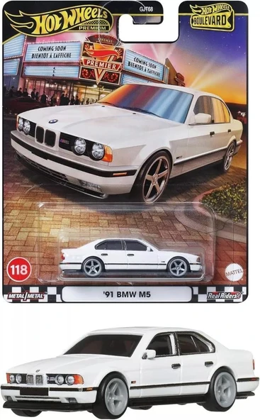 Hot Wheels Boulevard Premium Araçlar GJT68 - JBL24 91 BMW M5 ürün görseli 1