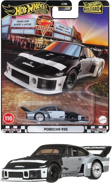 Hot Wheels Boulevard Premium Araçlar GJT68 - JBL17 PORSCHE 935 ürün görseli 1
