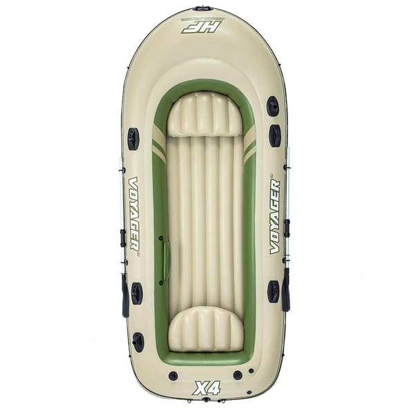 Bestway Hydro-Force Voyager X4 Raft Şişme Bot Set - Resim 4
