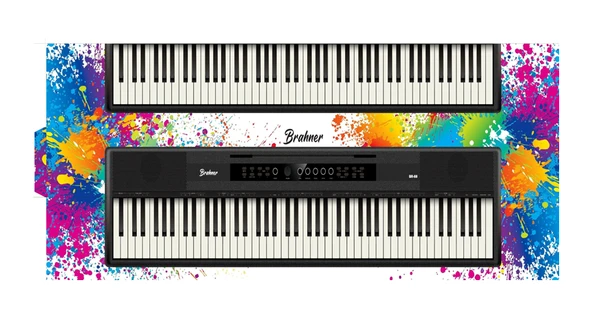 BRAHNER BR-88 88 TUŞLU KLAVYE ürün görseli 1