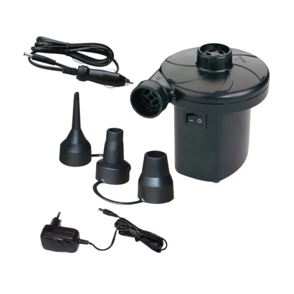 Yek Outdoor DC 12V/220V Elektrikli Hava Pompası – Şişirme ve Hava Boşaltma ürün görseli 1