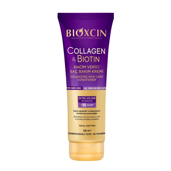 Bioxcin Collagen Biotin Hacim Verici Saç Bakım Kremi 250 ml ürün görseli 1
