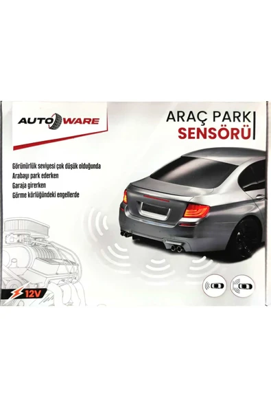 Autoware Renkli Lcd Ekranlı Sesli Park Sensörü ürün görseli 1