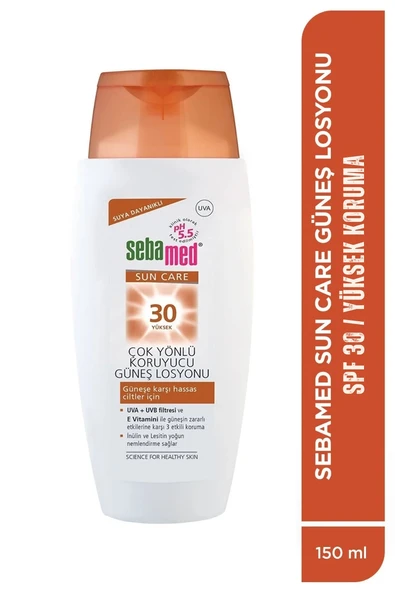 Sebamed Sun Care Çok Yönlü Koruyucu Güneş Losyonu SPF30 150 ml ürün görseli 1