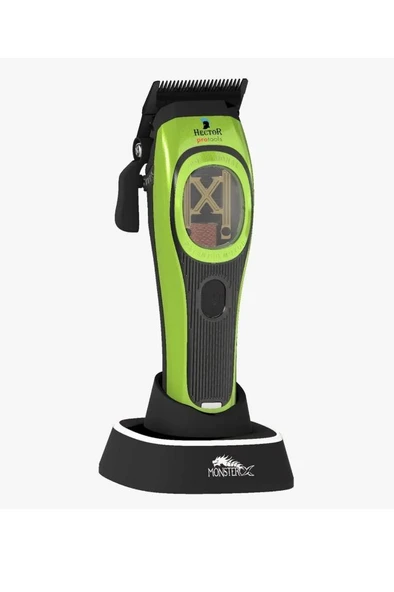 Hector MonsterX Professional Tıraş Makinesi Vector Motor Yeşil ürün görseli 1