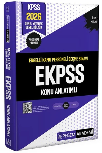 Pegem 2026 EKPSS Konu Anlatımlı Pegem Akademi Yayınları ürün görseli 1