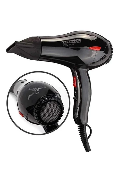 Hector Newyork Style Fön Makinesi 2400 W Siyah ürün görseli 1