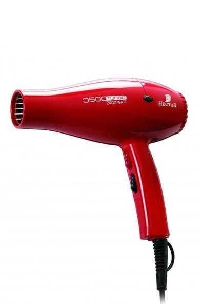 Hector Turbo 3500 Profesyonel 2400 Watt Fön Makinesi Kırmızı ürün görseli 1