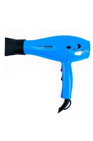 Hector Turbo 3500 Profesyonel 2400 Watt Fön Makinesi Mavi ürün görseli 1