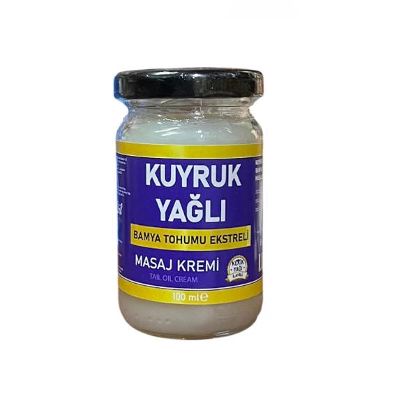 Kuyruk Yağı masaj Kremi 100 ml, DVD Lokman Aktar ürün görseli 1