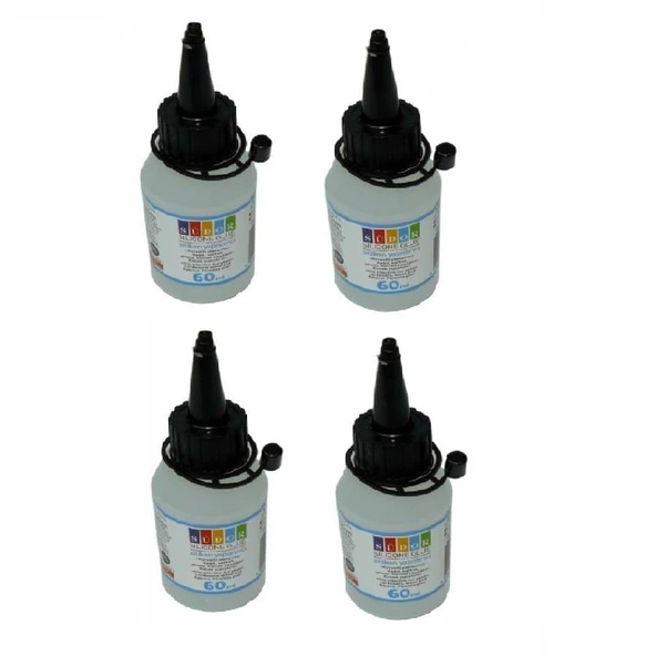 Sıvı Silikon 60 Ml 4 Adet Sıvı Silikon Yapıştırıcı 4 Adet ürün görseli 1