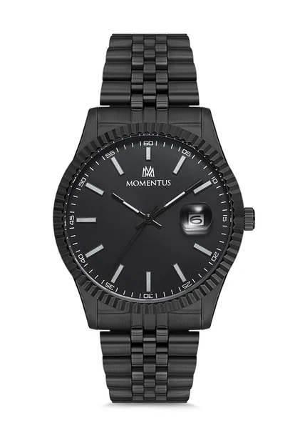 Momentus CM131T-04SB Quartz Çelik Siyah 41 mm Erkek Saati  AYNI GÜN KARGO ürün görseli 1