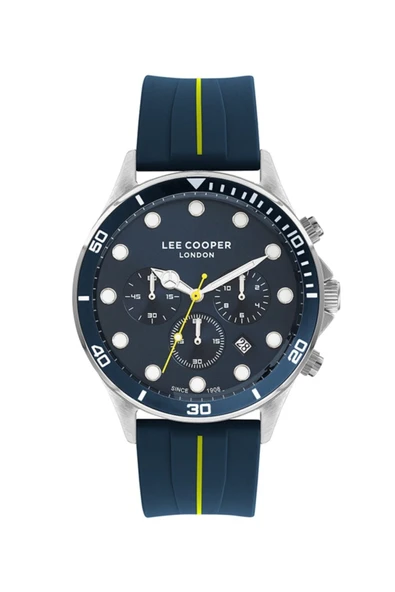 Lee Cooper Lc07294.399 Quartz Silikon Lacivert 45 mm Erkek Kol Saati ürün görseli 1