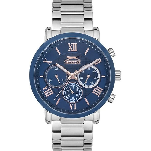 Slazenger Sl.09.6285.2.03 44 mm Gri Çelik Erkek Kol Saati AYNI GÜN KARGO ürün görseli 1