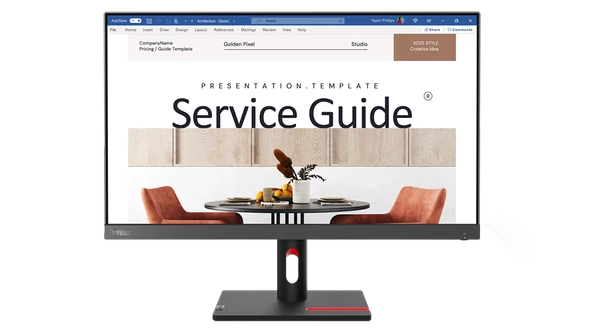 Lenovo Thinkvision S24I-30 63DEKAT3TK 23.8" 4 Ms 100 Hz Full Hd IPS Hdmı+Vga Vesa Monitör ürün görseli 1