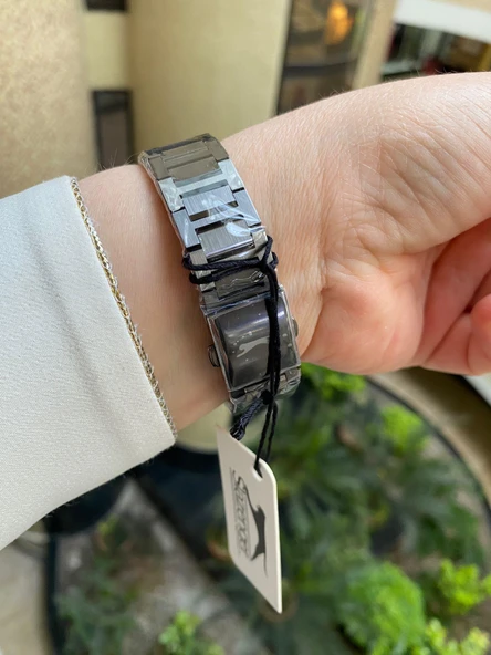 Slazenger SL.09.2138.4.05 Çelik Füme 35 mm Kadın Kol Saati ürün görseli 1