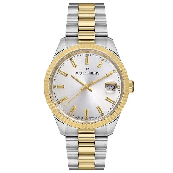 Jacques Philippe JPQLS247328YG 36 mm Gri Kadın Kol Saati ürün görseli 1