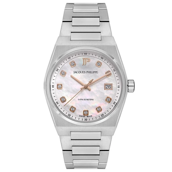 Jacques Philippe JPQLS521386S Swiss Made Safir Cam 34 mm Kadın Kol Saati ürün görseli 1