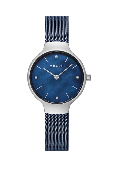 Obaku Denmark V241LXCLML Hasır Quartz Lacivert 29 mm Kadın Kol Saati ürün görseli 1