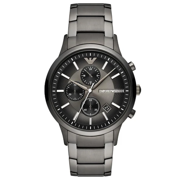 Emporio Armani AR11531 Quartz Çelik Füme 43 mm Erkek Kol Saati ürün görseli 1