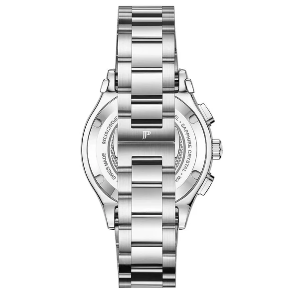 PTTAVM: Jacques Philippe JPQGC701336 Swiss Made Quartz Çelik Gri