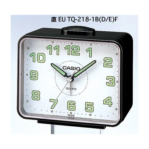 CASIO TQ-218-1BDF MASA SAATİ ürün görseli 1