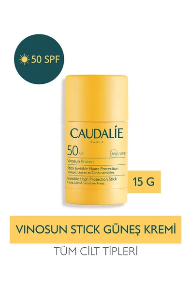 Caudalie Vinosun Protect Invisible High Protection Spf 50 Stick 15 gr ürün görseli 1