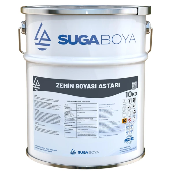 SUGA ZEMİN BOYASI ASTARI 10 KG ürün görseli 1