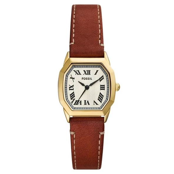 Fossil FES5364 Quartz Deri  Kahverengi 27 mm Kadın Kol Saati ürün görseli 1