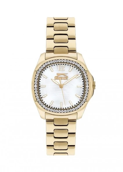 Slazenger SL.09.2238.3.06 Quartz Çelik Altın Rengi 34 mm Kadın Kol Saati ürün görseli 1