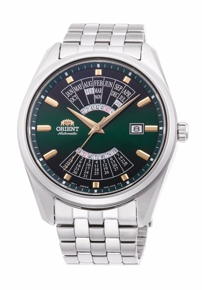 Orient RA-BA0002E30B Otomatik Çelik Gri Yeşil Kadran 44 mm Erkek Kol Saati ürün görseli 1