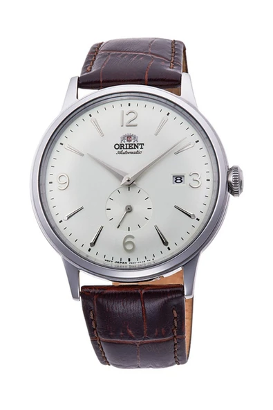 Orient Bambino RA-AP0002S30B Otomatik Deri Kahverengi Beyaz Kadran 41 mm Erkek Kol Saati ürün görseli 1