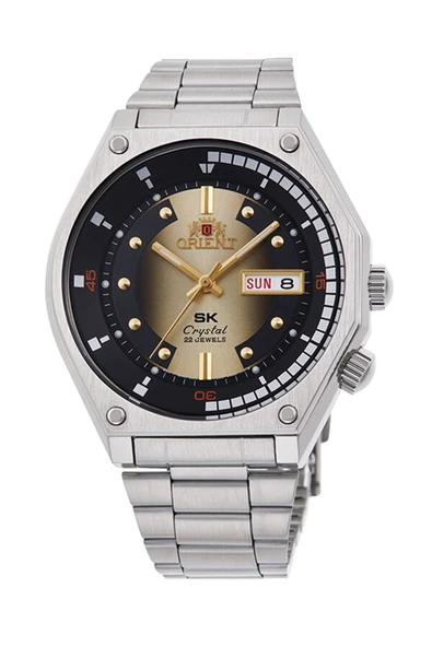 Orient RA-AA0B01G39B Kurmalı Otomatik Çelik Gri Siyah Kadran 42 mm Erkek Kol Saati ürün görseli 1