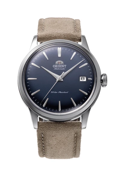Orient RA-AC0M12L30B Limited Edition Kurmalı Otomatik Deri Kahveengi Mavi Kadran 38 mm Erkek Kol Saati ürün görseli 1
