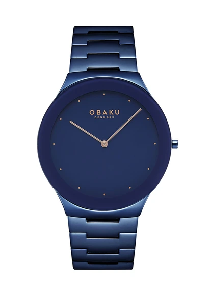 Obaku Denmark V290GXLLSL Quartz Safir Kristal 42 mm Erkek Kol Saati ürün görseli 1
