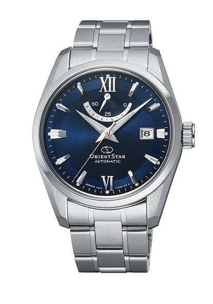 Orient RE-AU0005L00B KurOtomatik Çelik Gri Lacivert Safir Cam 39 mm Erkek Kol Saati ürün görseli 1