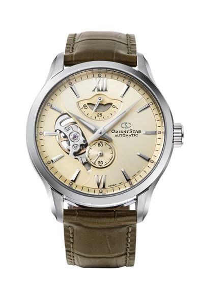 Orient Star RE-AV0B10G00B Kurmalı Otomatik Deri Kahverengi 10 ATM Safir Cam 41 mm Erkek Kol Saati ürün görseli 1