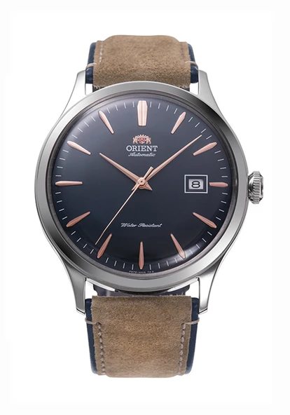 Orient RA-AC0P02L10B Otomatik Deri Kahverengi Kristal Cam 42 mm Erkek Kol Saati ürün görseli 1