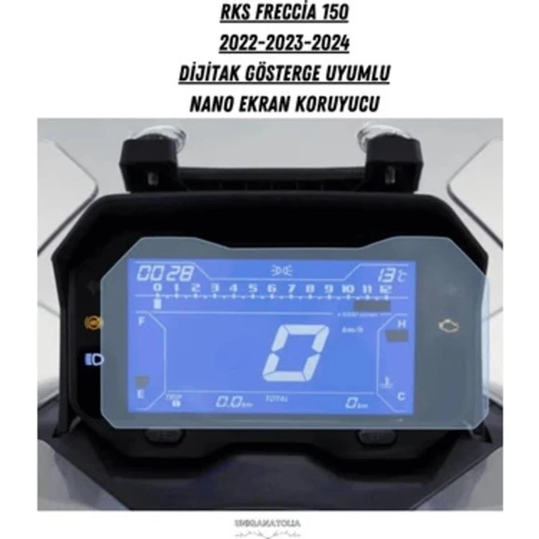 RKS Freccia 150 Gösterge Uyumlu ŞEFFAF Nano Ekran Koruyucu ürün görseli 1