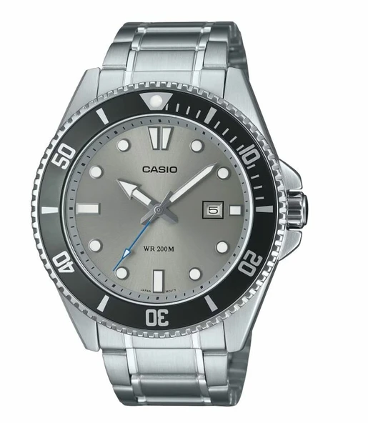 Casio MDV-107D-8AVDF Quartz Çelik Gri 20 ATM 46 mm Erkek Kol Saati ürün görseli 1