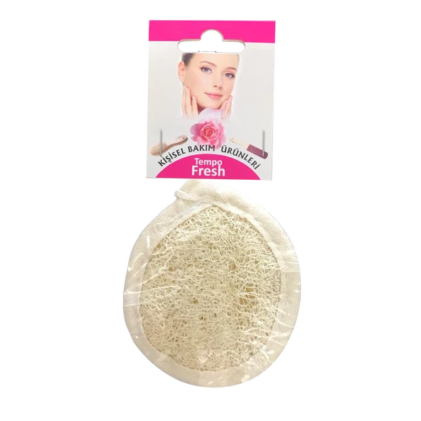 Loofah ( Kabak ) Pon Pon Yüz Pedi ürün görseli 1