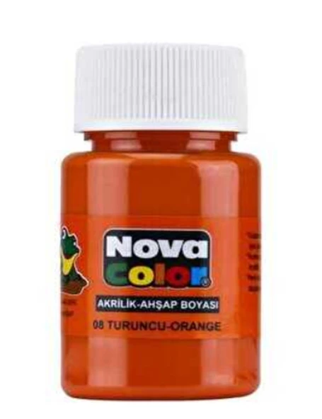 Nova Color Akrilik Boya 30 Ml Turuncu - 2 adet ürün görseli 1