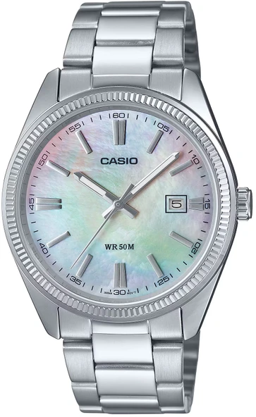Casio MTP-1302DS-7AVDF Quartz Çelik Gri Sedef Kadran 39 mm Erkek Kol Saati ürün görseli 1