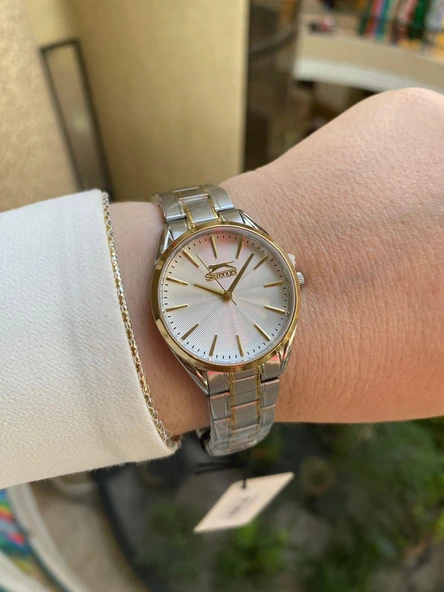Slazenger Sl.09.2155.3.03 Quartz Çelik 3 ATM 34 mm Kadın Kol Saati ürün görseli 1
